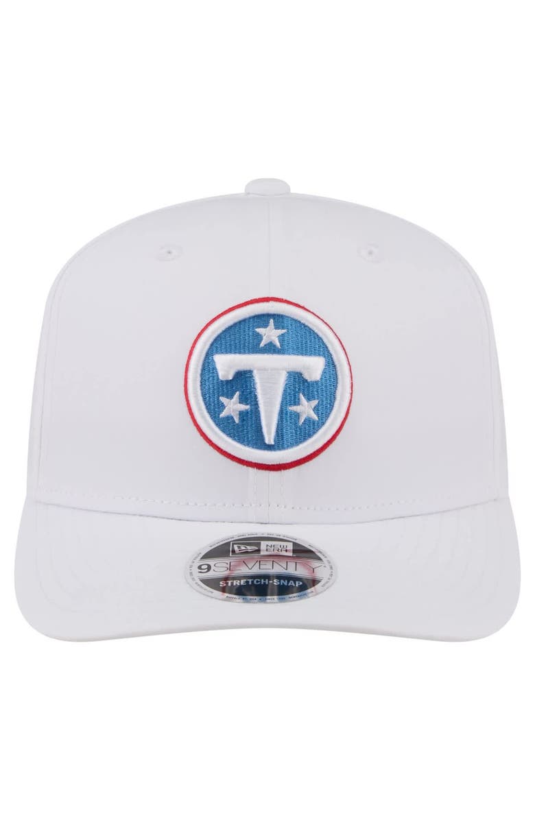 New Era Men's New Era White Tennessee Titans Name Plate 9SEVENTY Adjustable Hat, Alternate, color, White