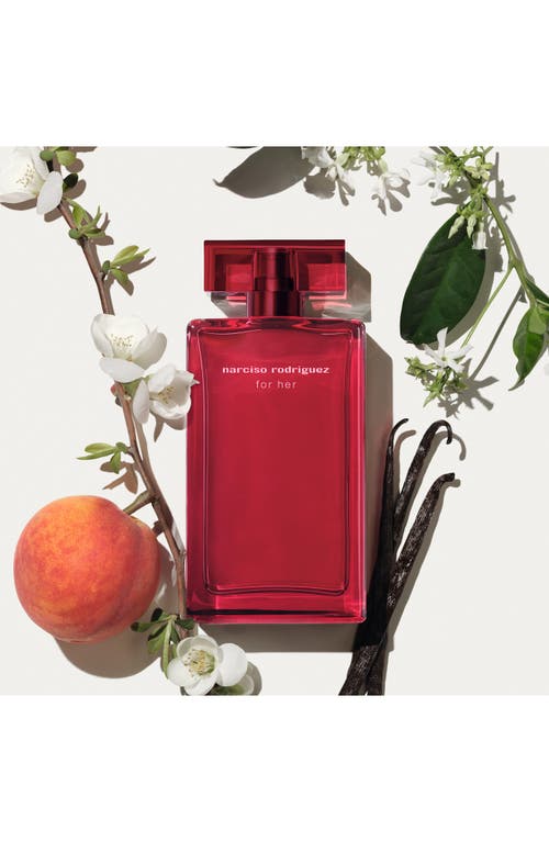 Narciso Rodriguez For Her Eau De Parfum Intense Set In Transparent