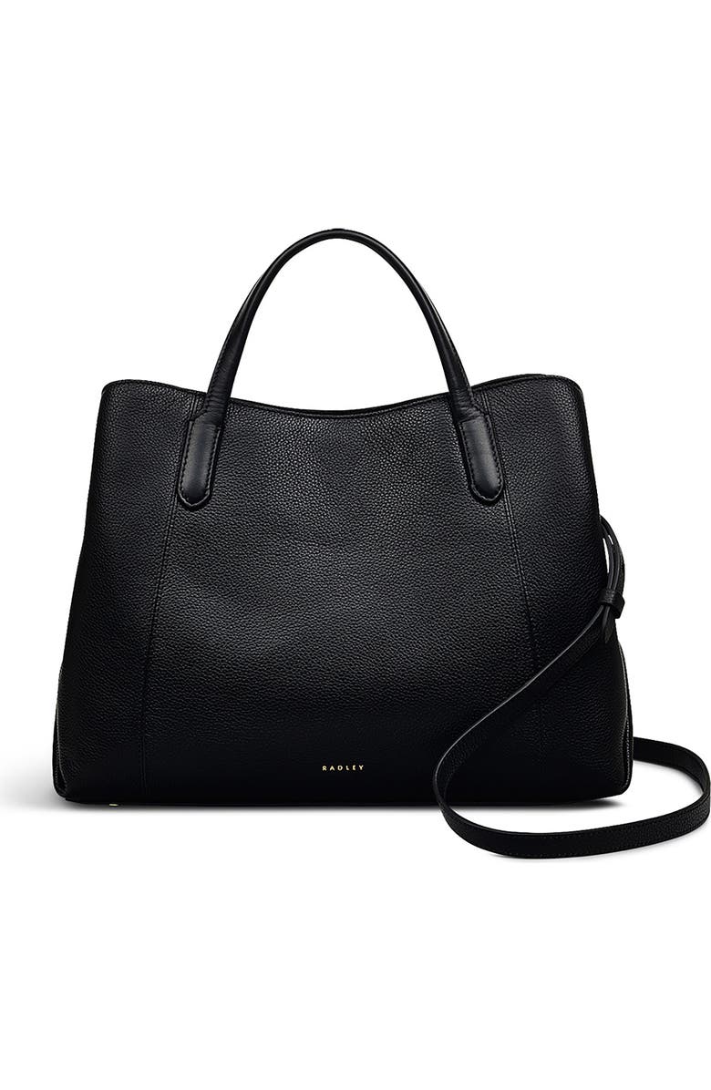 Radley Provence Avenue Medium Zip Crossbody Bag, Main, color, Black