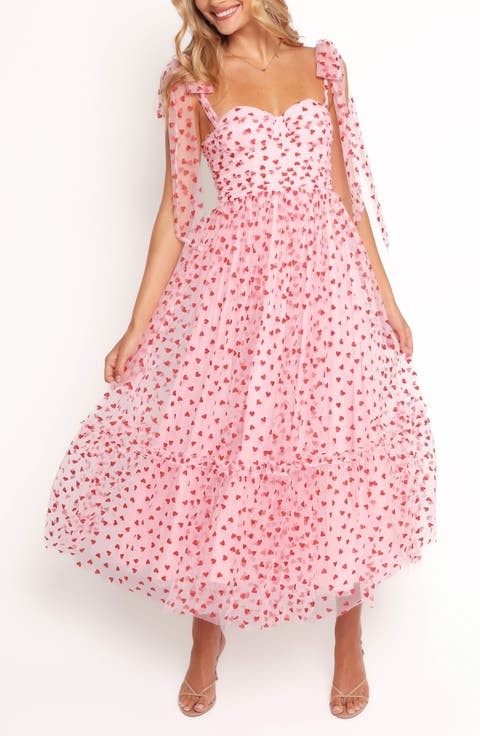 Polka Dot A-Line Dress