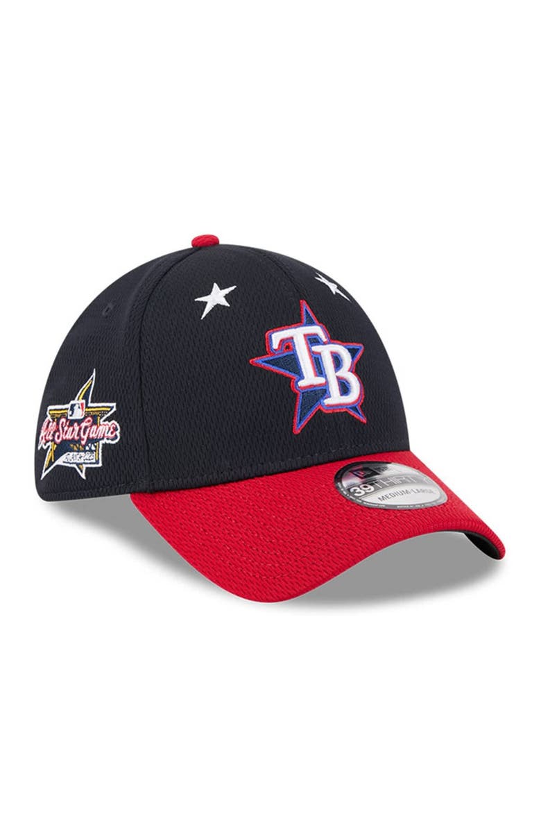 New Era Men's New Era Navy/Red  Tampa Bay Rays 2025 MLB All-Star Game Workout 39THIRTY Flex Hat, Alternate, color, Navy