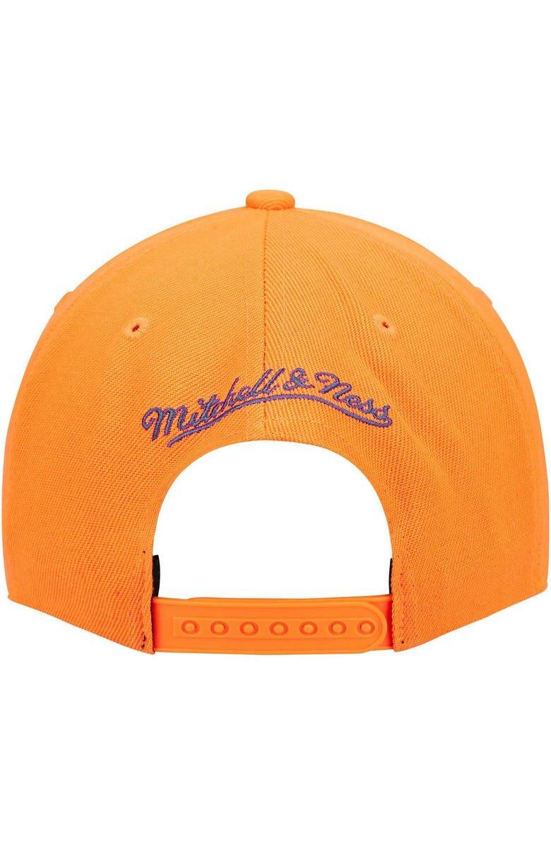 Mitchell & Ness Men's Mitchell & Ness Orange New York Knicks Hardwood Classics Tonal Snapback Hat, Alternate, color, 