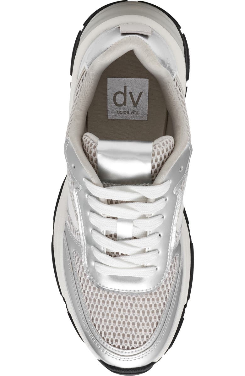 DV by Dolce Vita Comet Sneaker, Alternate, color, Silver