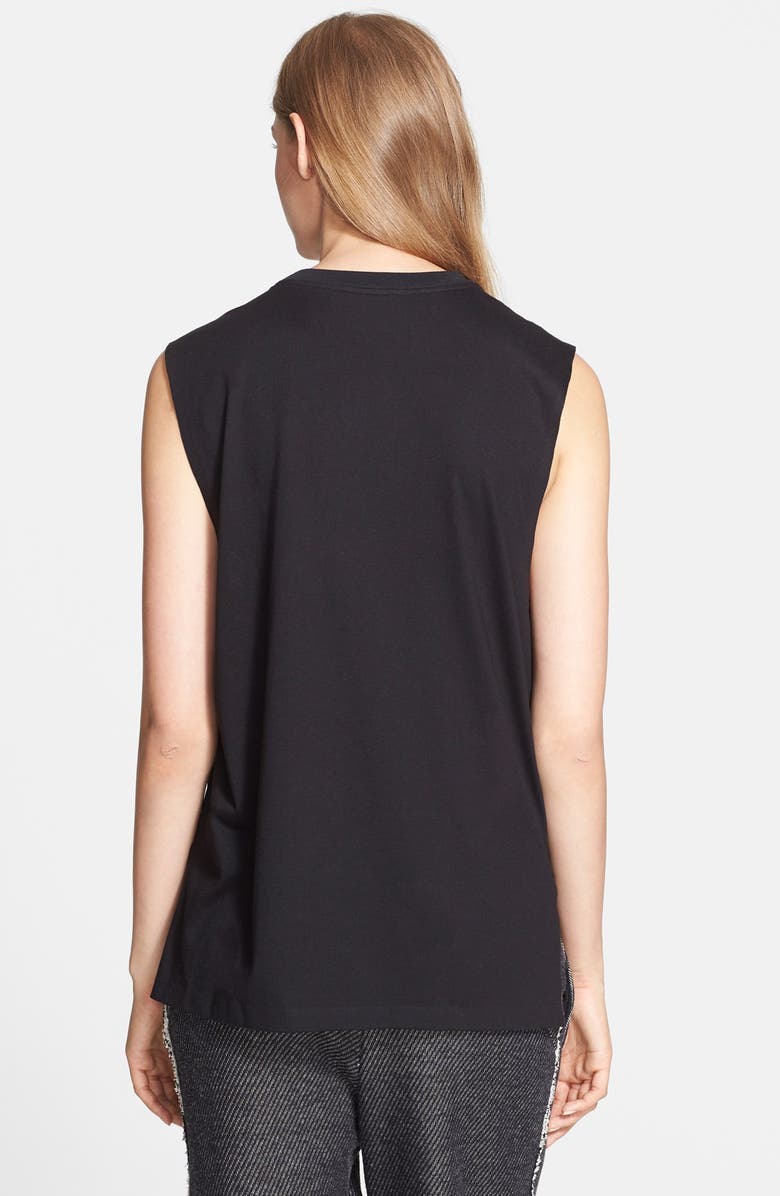 alexanderwang.t T by Alexander Wang Jersey Muscle Tank, Alternate, color,