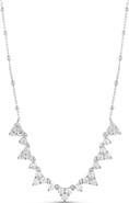 SHYMI Cubic Zirconia Cluster Necklace