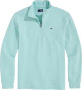 vineyard vines Saltwater Stripe Quarter Zip Pullover