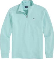 vineyard vines Saltwater Stripe Quarter Zip Pullover