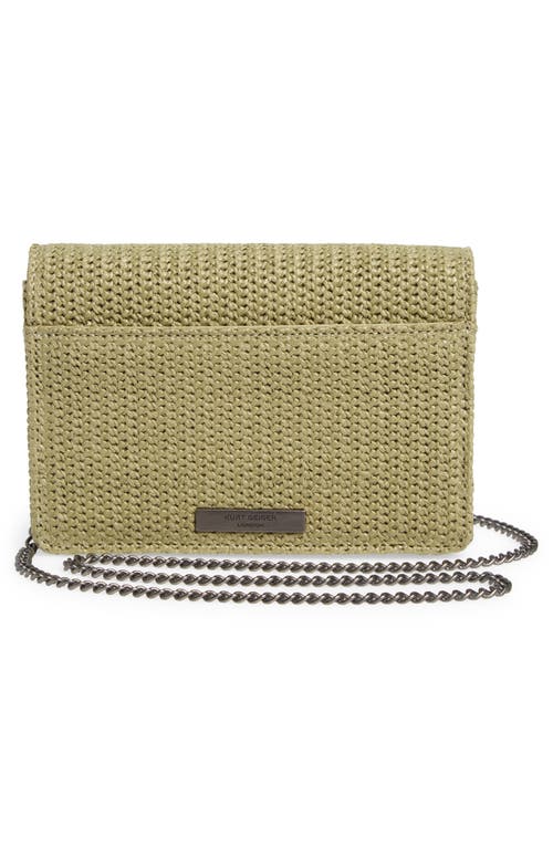 Kurt Geiger London Extra Mini Shoreditch Crossbody Bag In Green