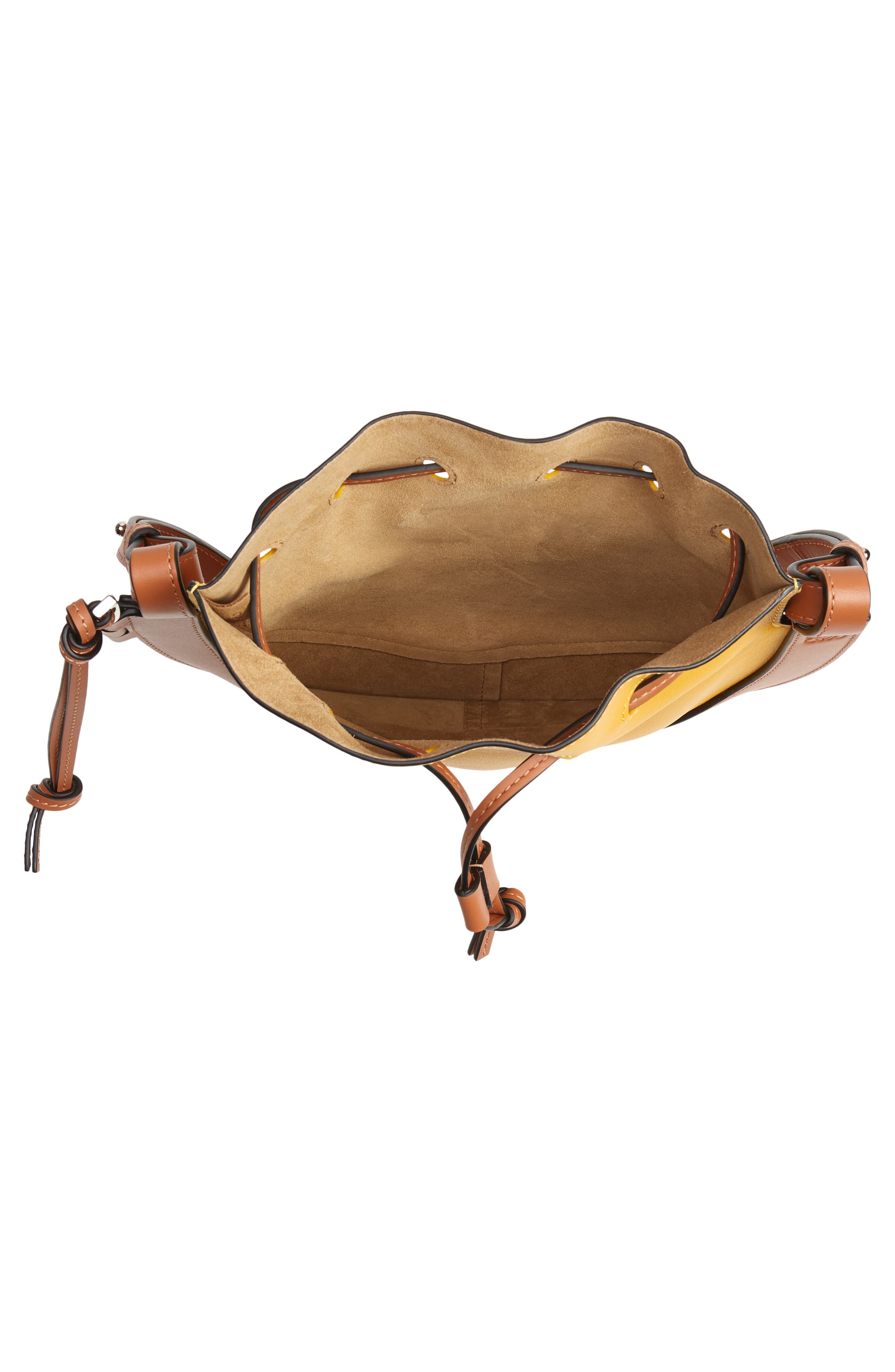 Loewe Small Horseshoe Leather Crossbody Bag, Alternate, color, 