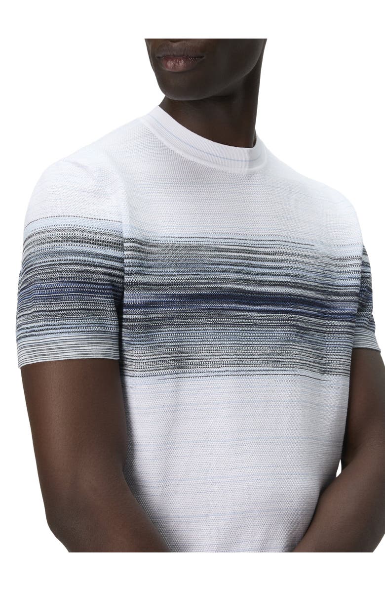 Missoni Honeycomb Cotton Knit Crewneck T-shirt With Slub Detail, Alternate, color, 
