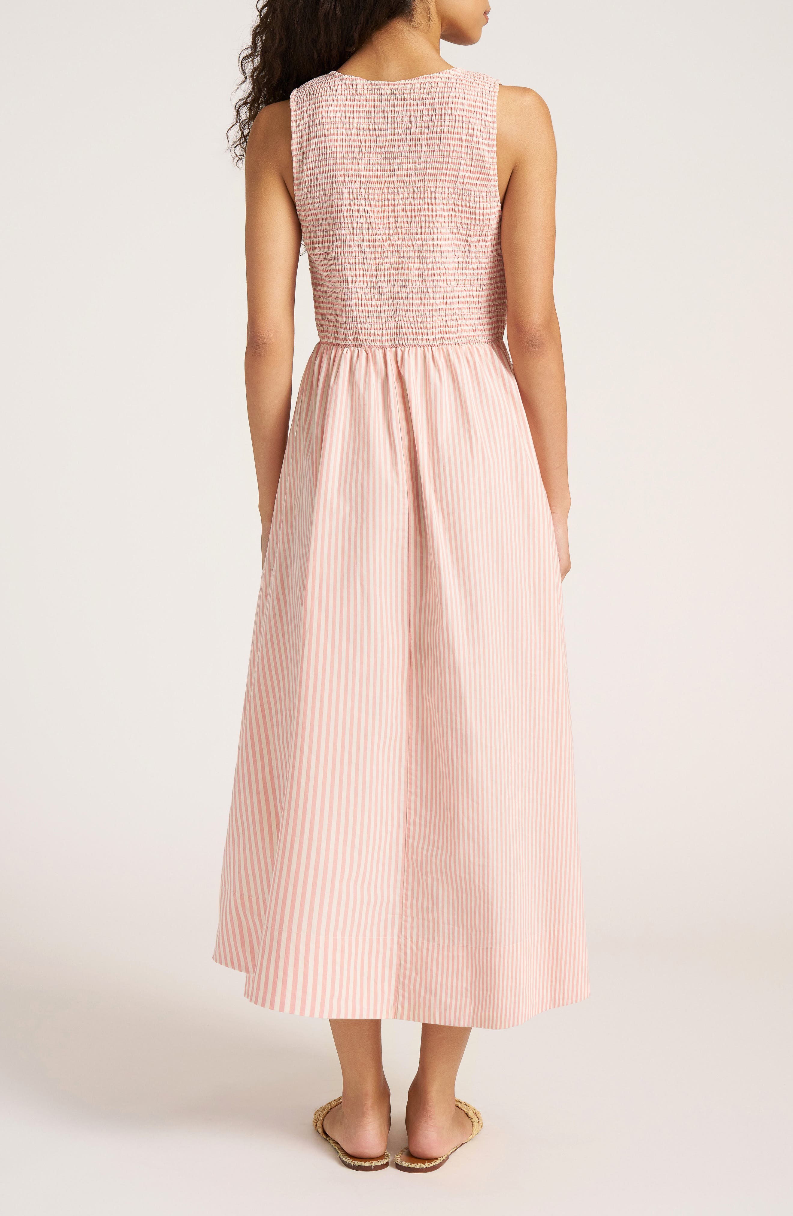 Verona Stripe Midi Dress - image 4