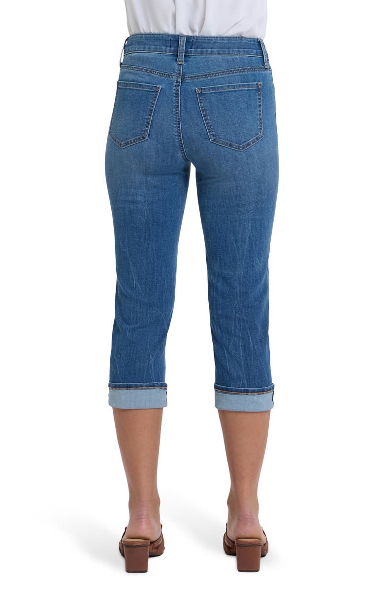 NYDJ Marilyn Cool Embrace Straight Crop Jeans, Alternate, color, Wild River