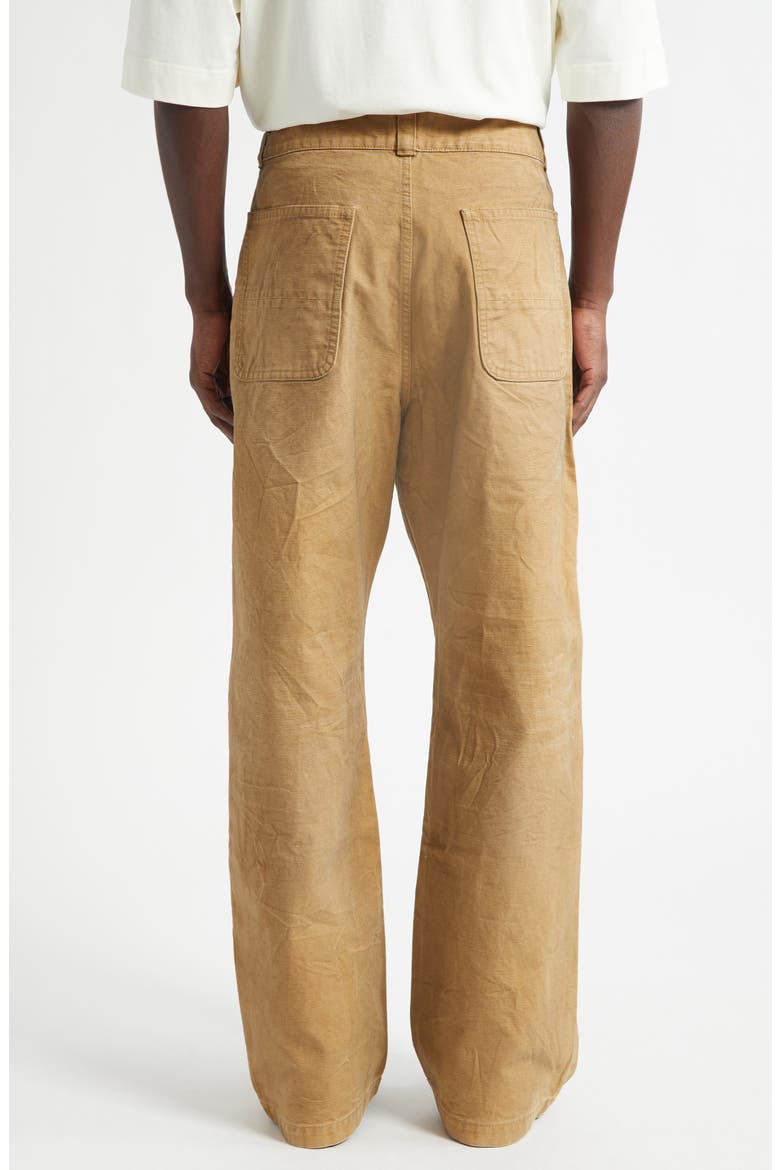 Relaxed Straight Leg Cotton Canvas Utility Pants, Alternate, color, WASHED CANYON WASHED CANYON