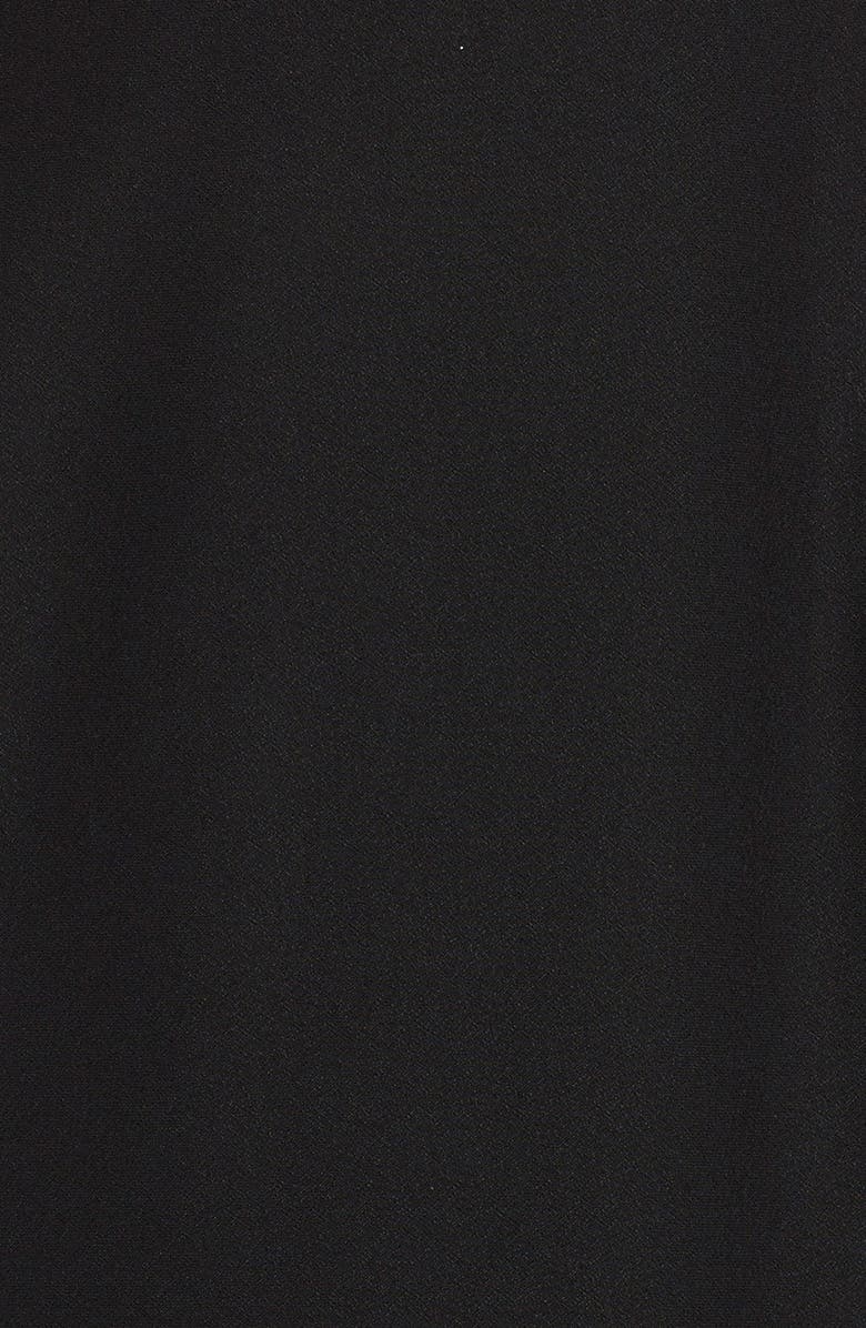 Adrianna Papell Embellished Colorblock Crepe Gown with Bolero, Alternate, color,