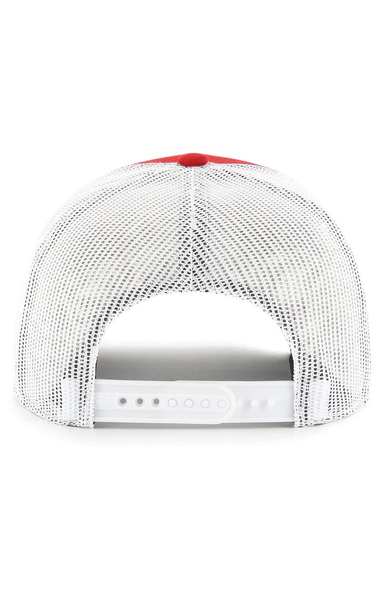 '47 Men's '47  Red St. John's Red Storm Adjustable Trucker Hat, Alternate, color, 