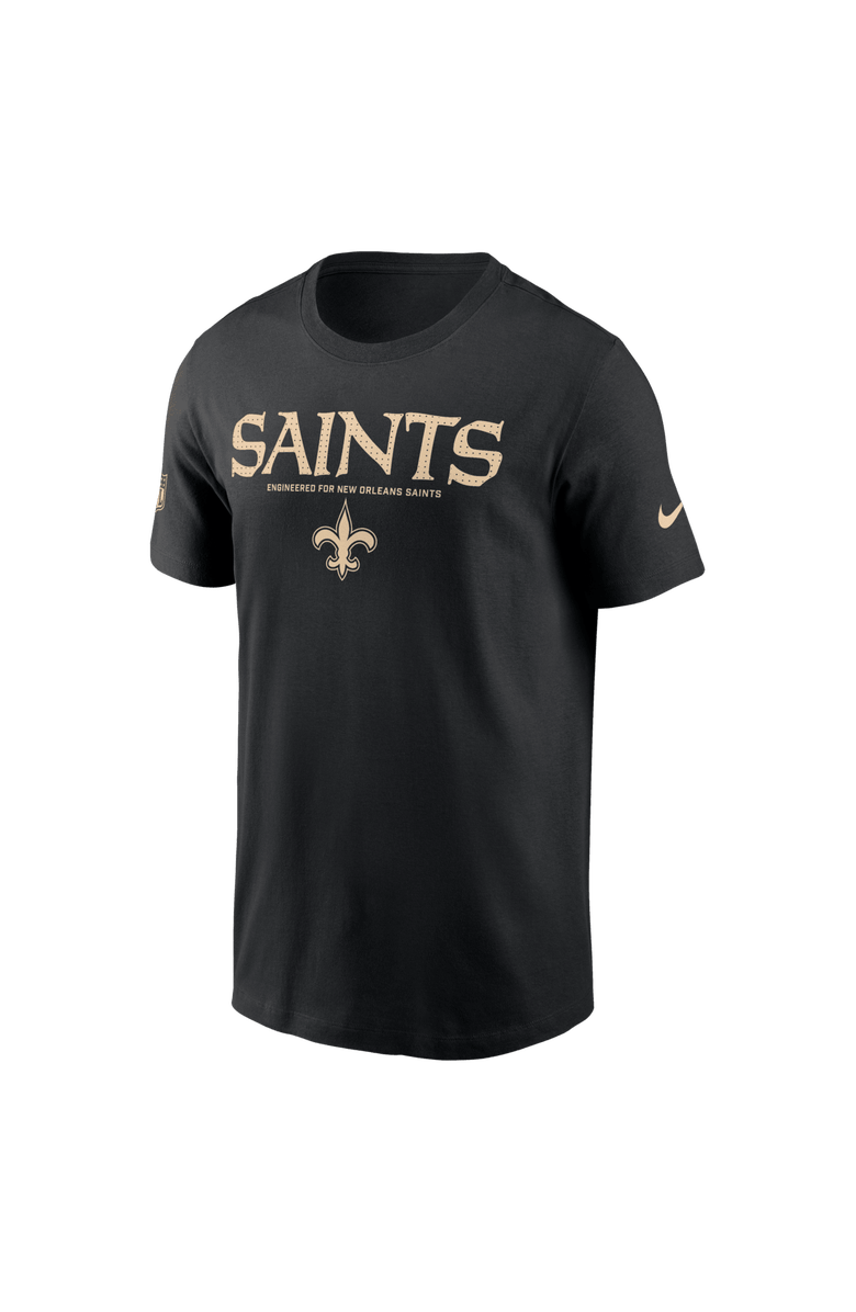 Nike Men's Nike Black New Orleans Saints Sideline Performance T-Shirt, Alternate, color, Black