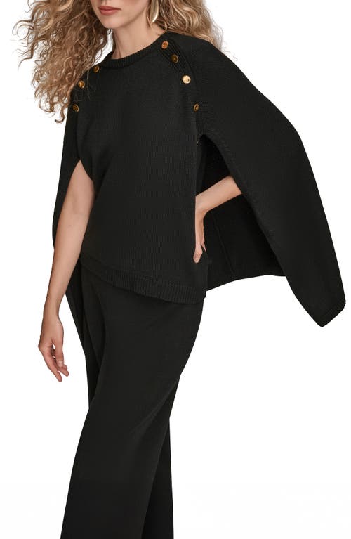 Donna Karan New York Cape Sweater In Multi