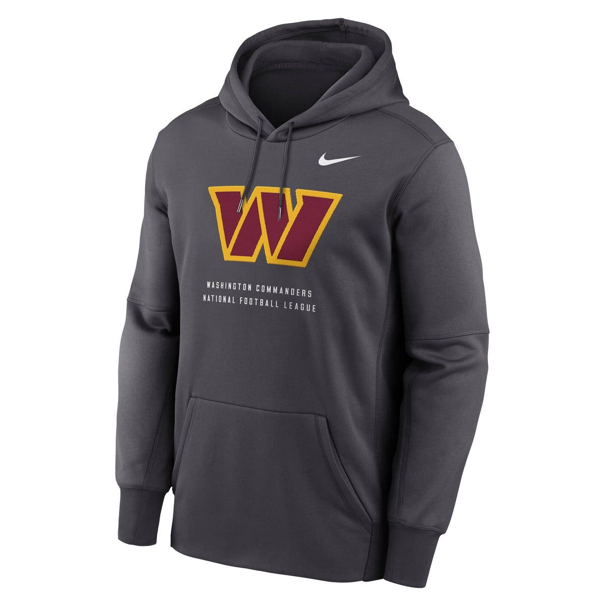 Nike Men's Nike Charcoal Washington Commanders Toss Sweep Therma-FIT ...