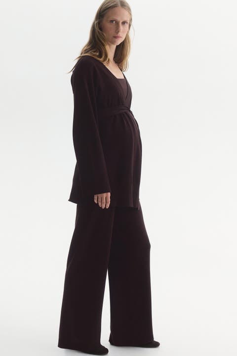 Mama Tie-belt Cardigan