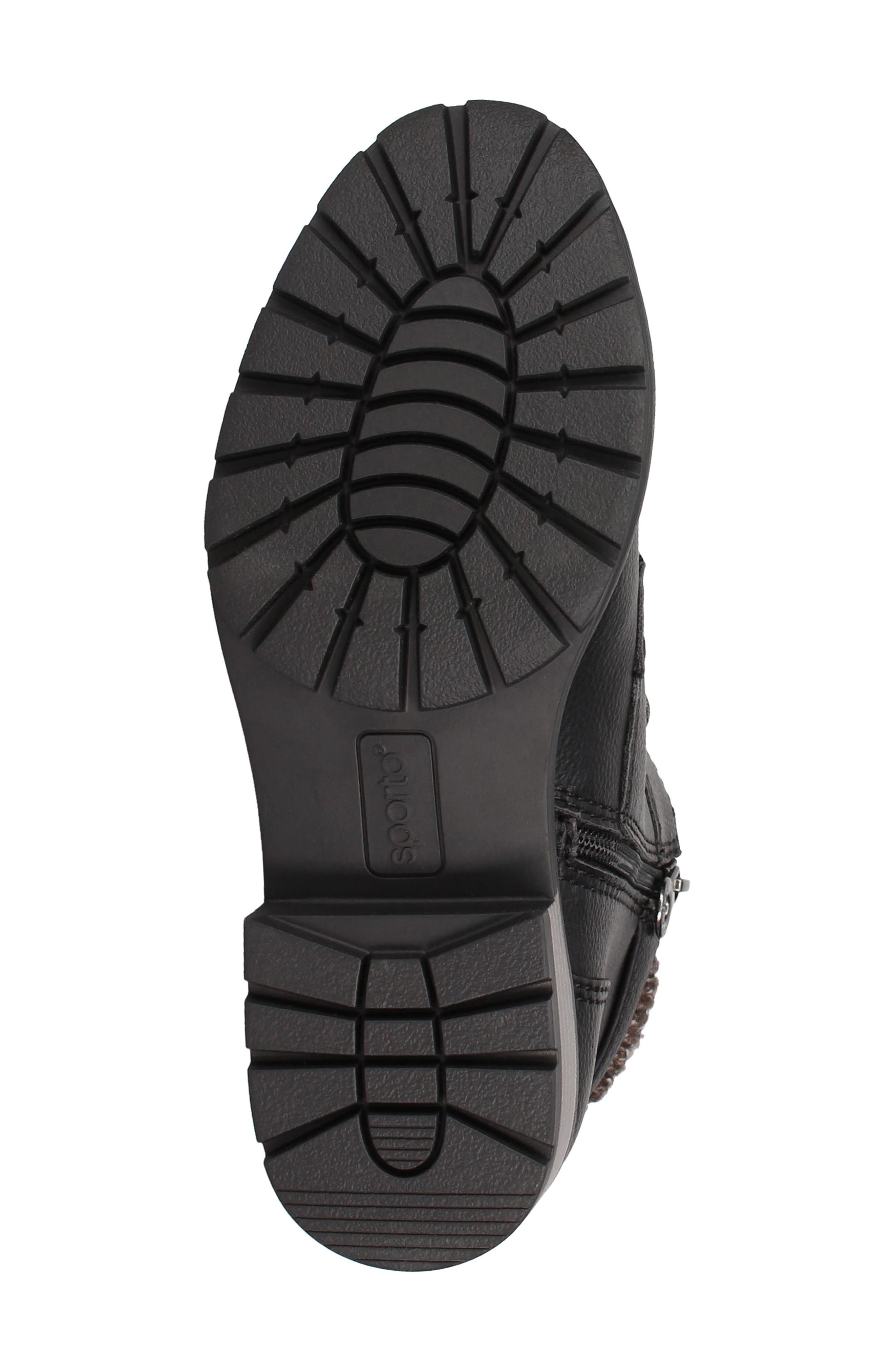 Sporto Smash Faux Fur Lined Lace-Up Boot, Alternate, color, 