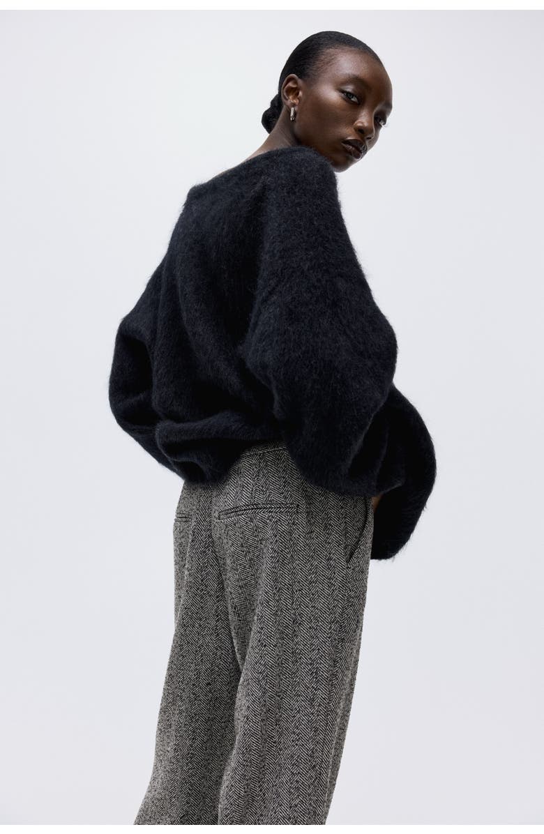 H&M Tailored Trousers, Alternate, color, 