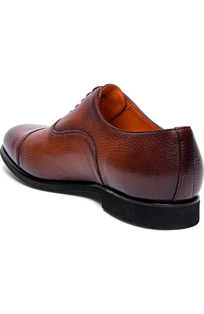 Santoni Darian Oxford Shoe, Alternate, color, Brown