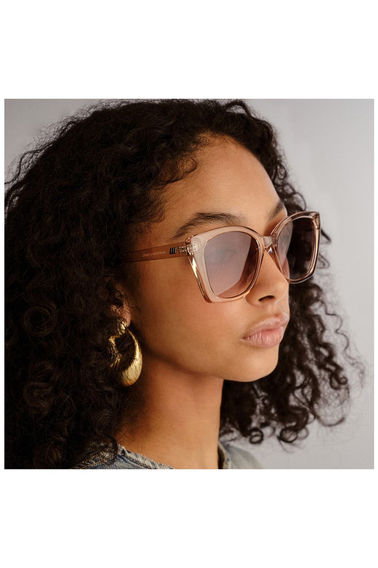 Incantation 52mm Square Sunglasses, Alternate, color, SAND/ KHAKI GRAD