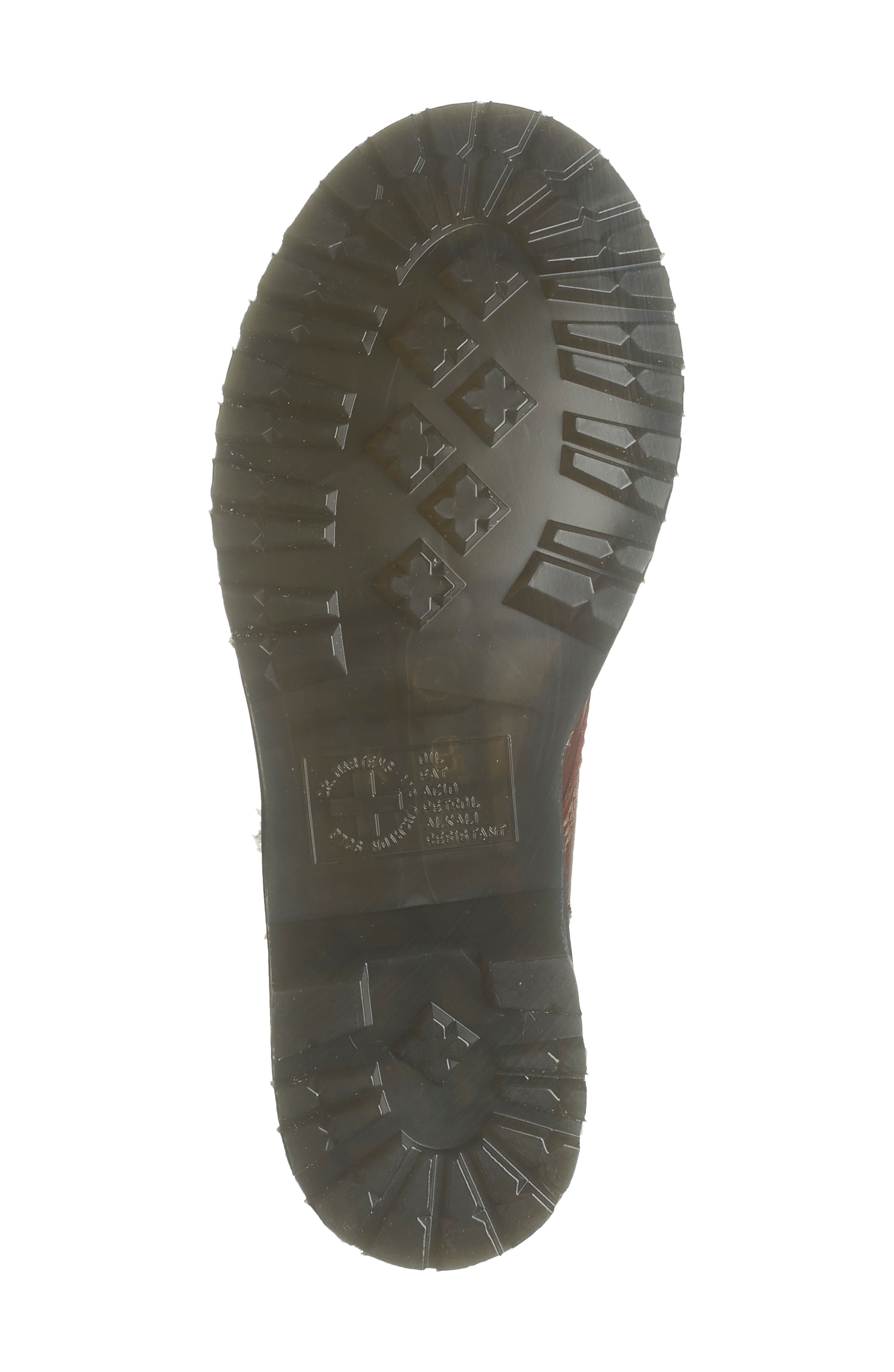 Dr. Martens 1460 Serena Aburzzo Lug Sole Leather Boot, Alternate, color, 