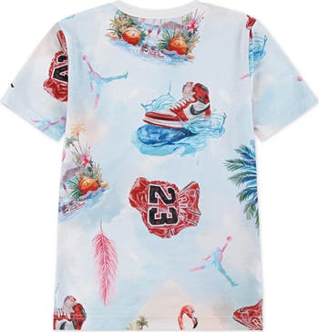 Jordan Kids' Flamingo Print T-Shirt | Nordstrom