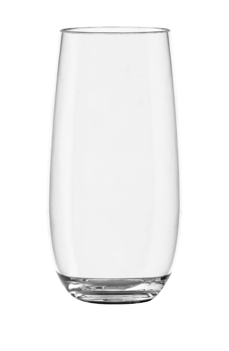 TarHong 6-Pack 18 oz. Montana Tritan Highball Acrylic Glasses - Set of 6, Alternate, color, Clear