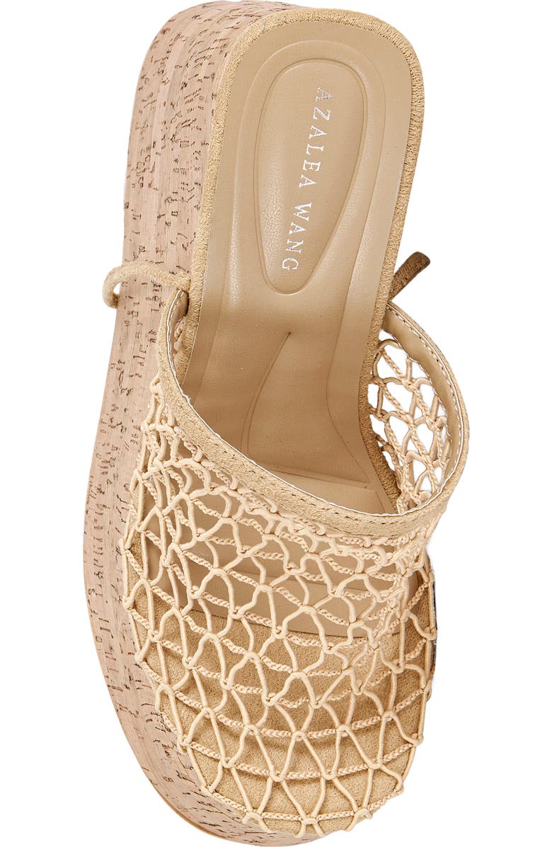 AZALEA WANG Venne Platform Wedge Sandal, Alternate, color,