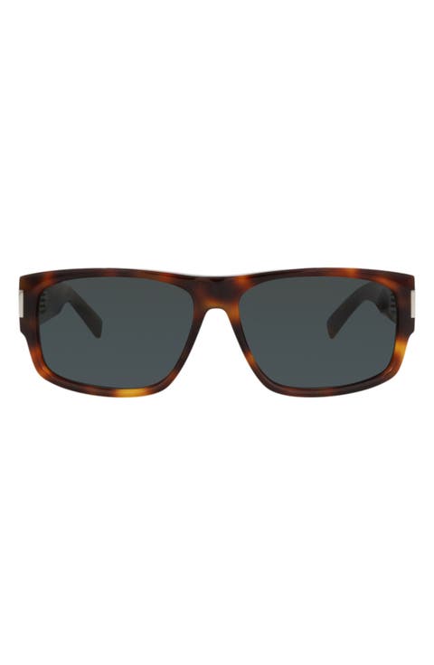 59mm Rectangular Sunglasses