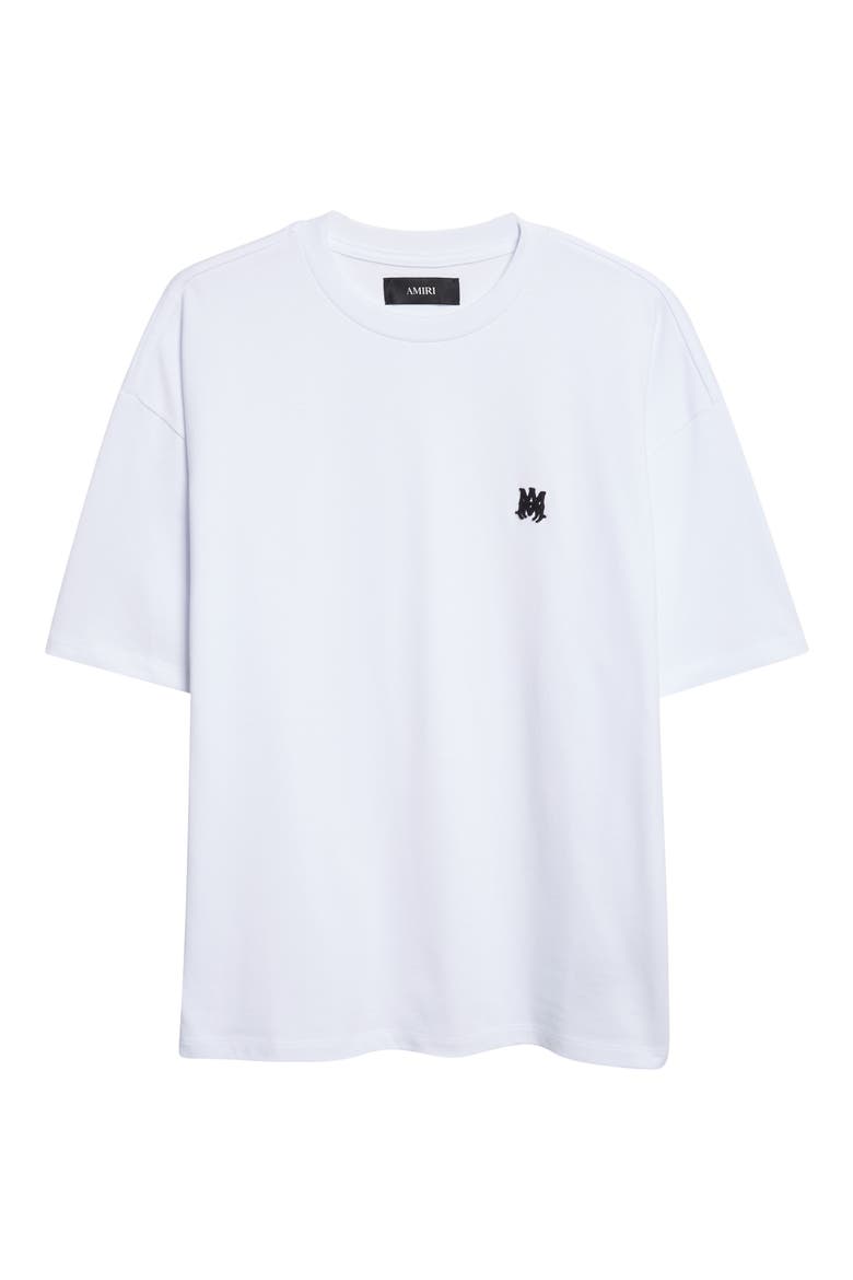 MA Skater Embroidered T-Shirt, Alternate, color, WHITE
