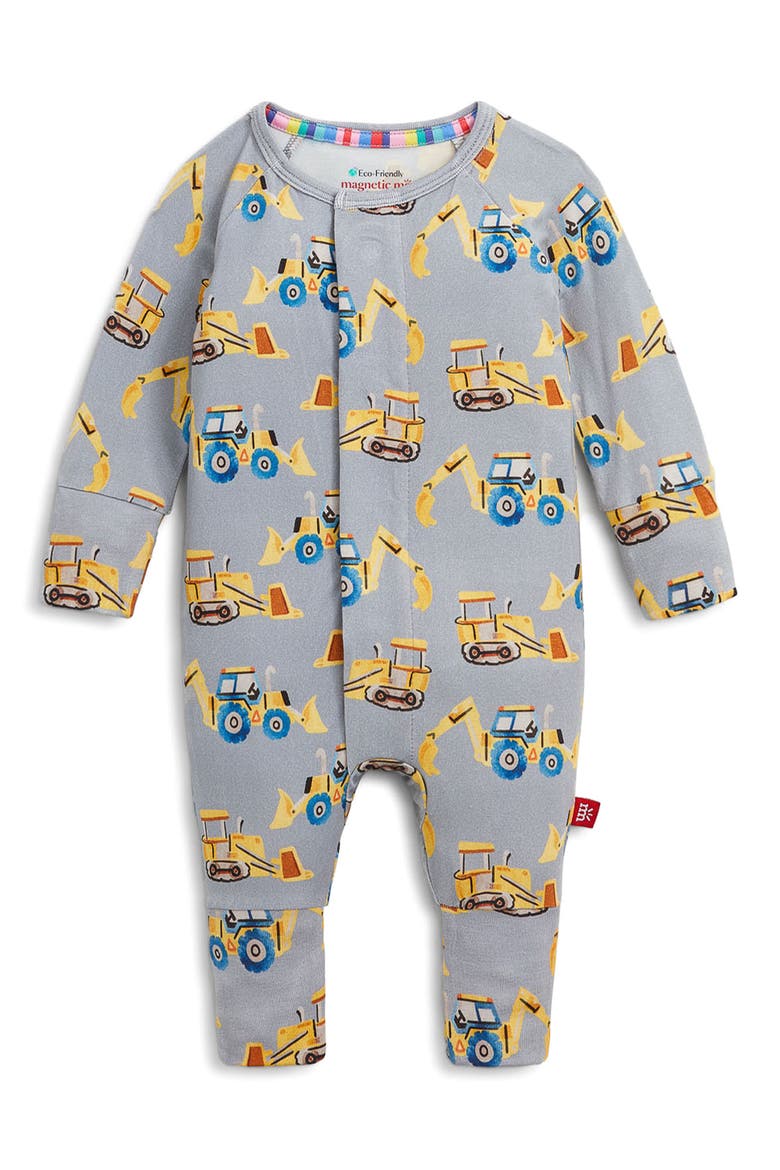 Kids' Doze Off Convertible Coverall, Alternate, color, GREY