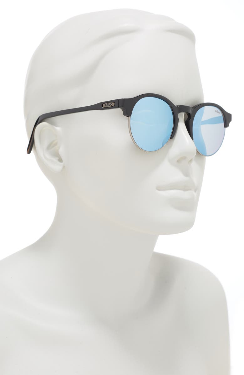 Revo Reign 49mm Round Sunglasses, Alternate, color,