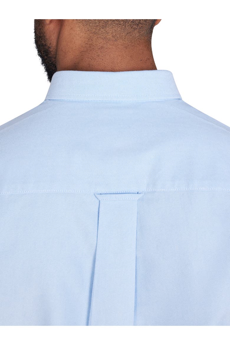 Short Sleeve Lightweight Oxford Shirt, Alternate, color, Sky Blue