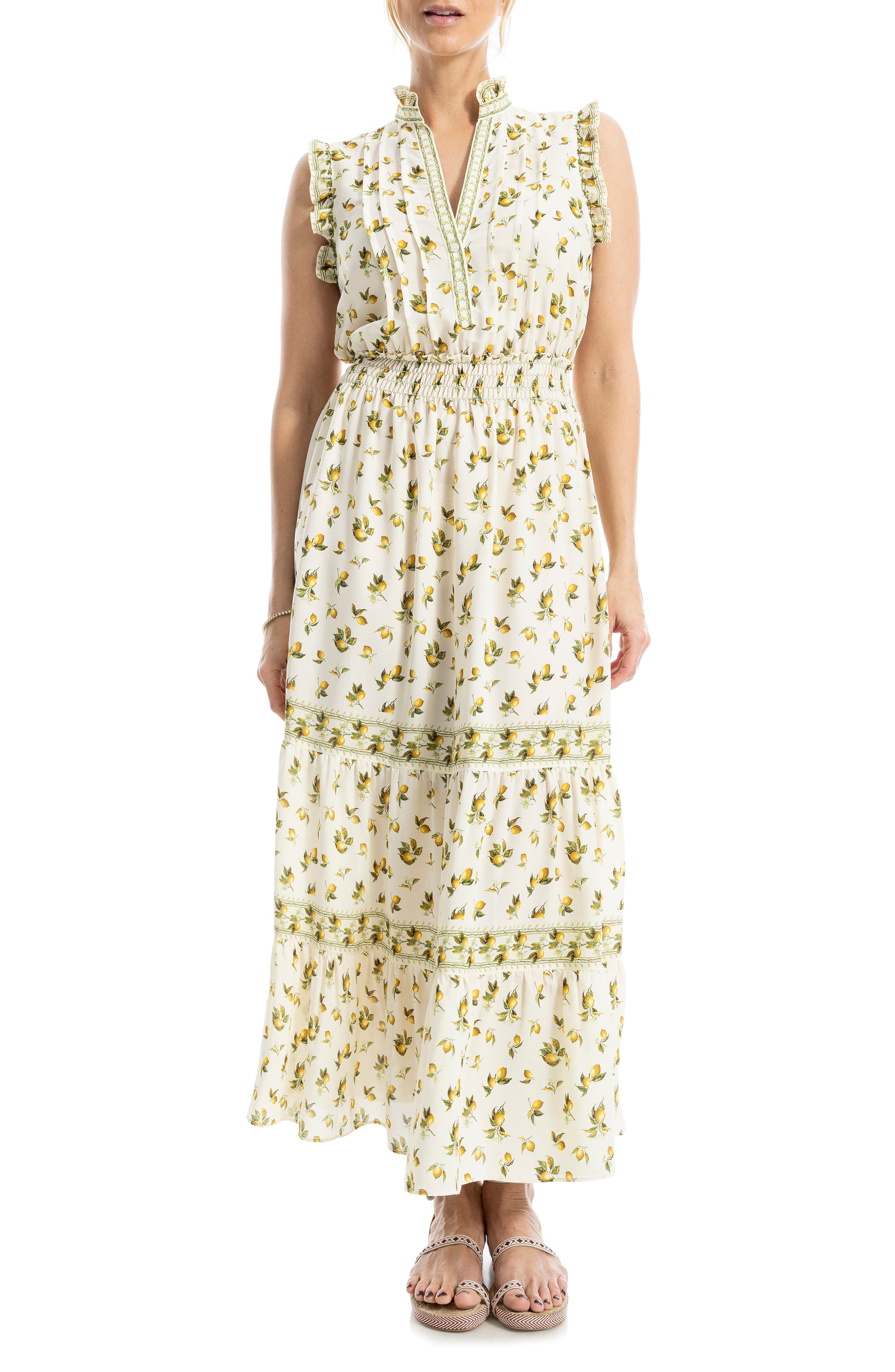 summer halter neck maxi dress Floral Maxi Dress (Women)