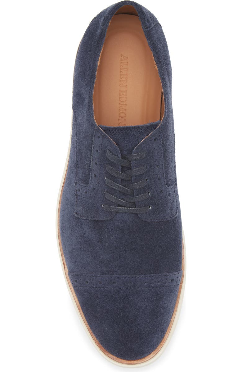 Allen Edmonds Caleb Hybrid Cap Toe Derby, Alternate, color, Sea