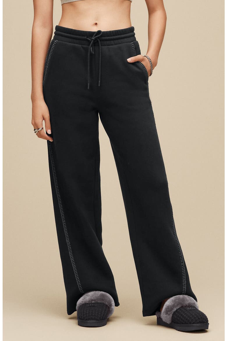Classic Straight Leg Pants, Main, color, BLACK