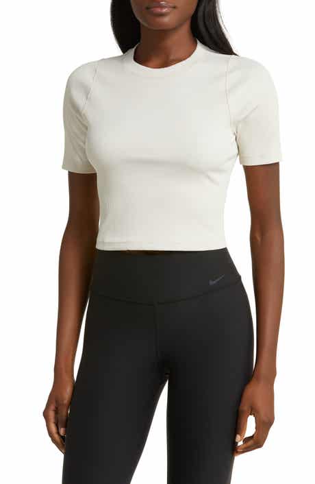 Nike Essential Rib Crop T-Shirt