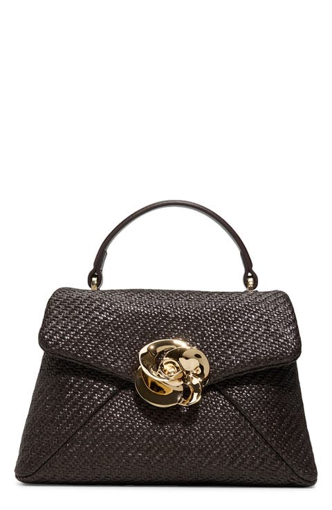 Poppy Rose 2.0 Woven Handbag