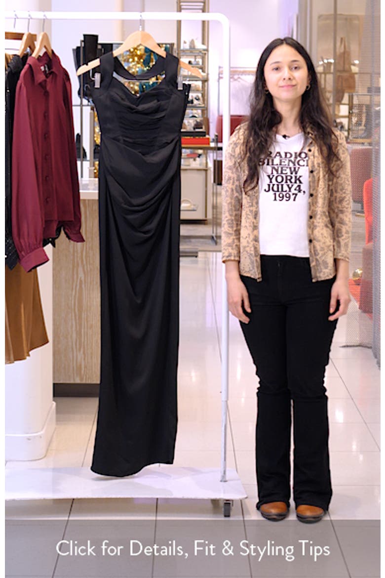 Sahar Halter Maxi Dress video