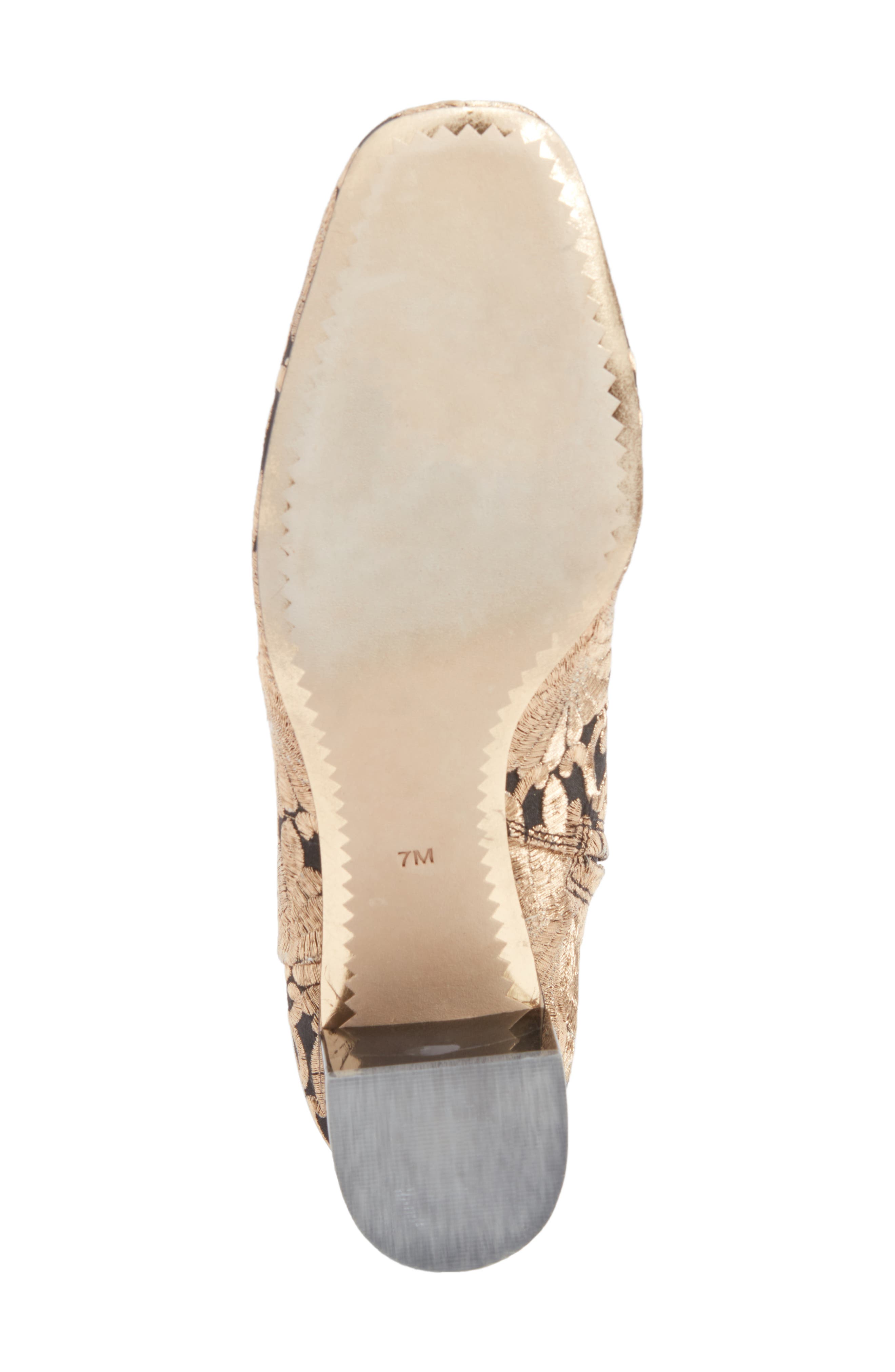 Tory Burch Carlotta Embroidered Bootie, Alternate, color, 