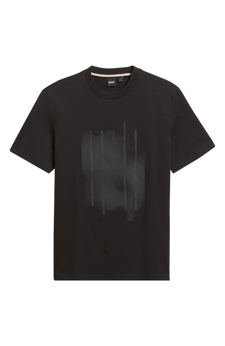 BOSS Thompson Cotton Graphic T-Shirt, Alternate, color, Black