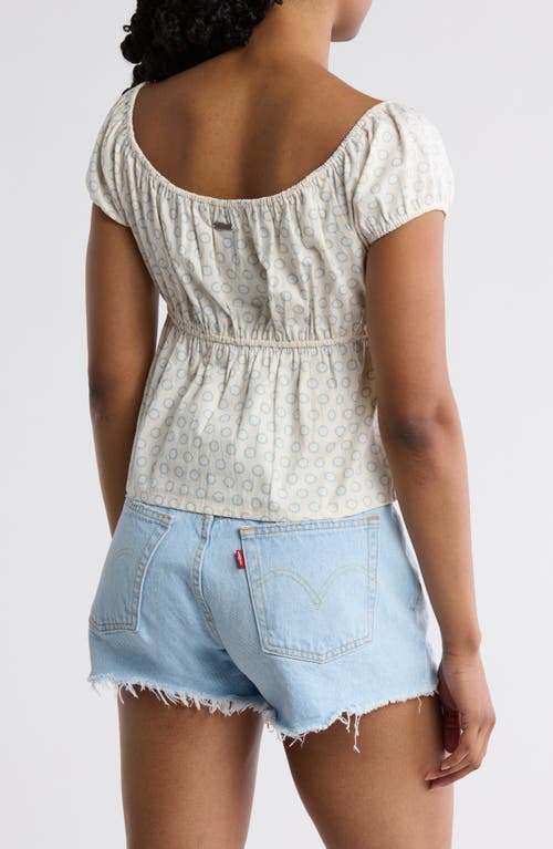 HURLEY HURLEY KARMA PEPLUM TOP 