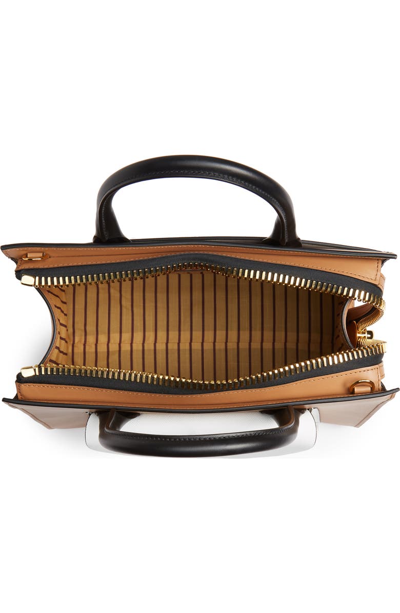 Marni Medium Law Colorblock Top Handle Satchel, Alternate, color,