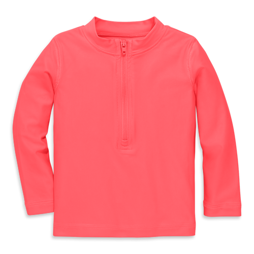 Shop Primary Baby Rash Guard In Bright Azalea