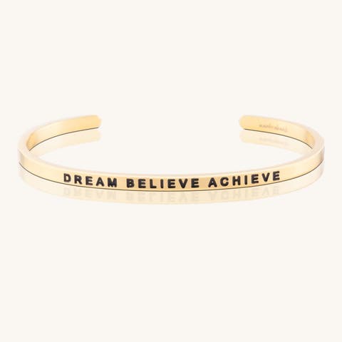 Dream Believe Achieve bracelet