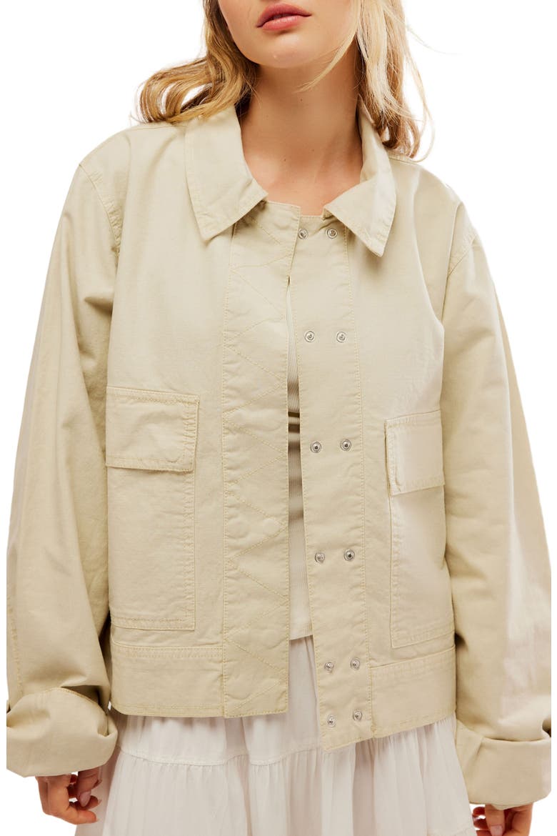 Suzy Cotton & Linen Jacket, Main, color, SPRING LINEN