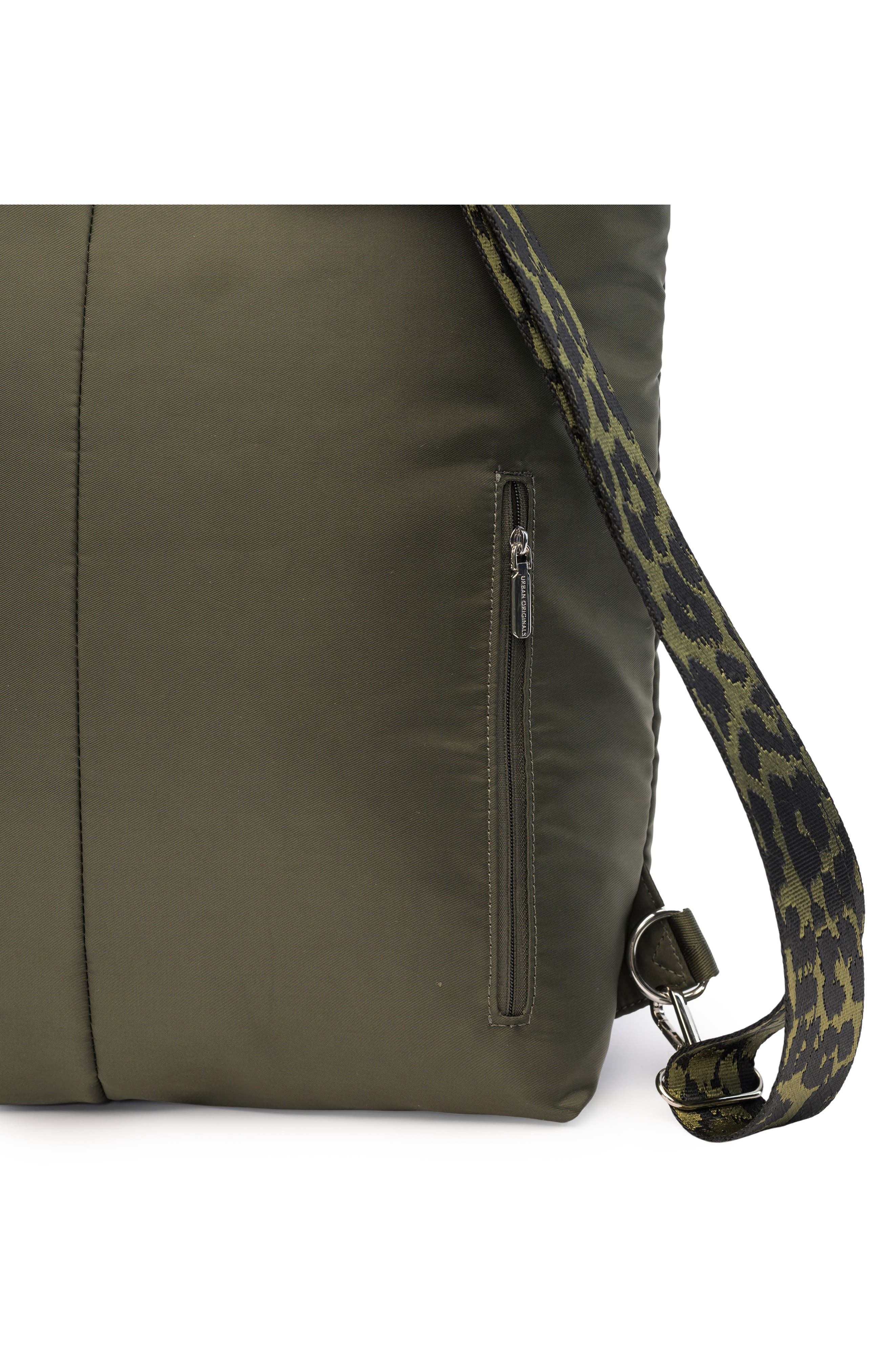 Como Tote Backpack, Alternate, color, GREEN